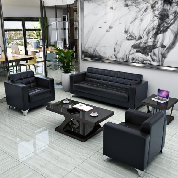5-Seater-executive-office-sofa-set- Executive Reception Sofa Set