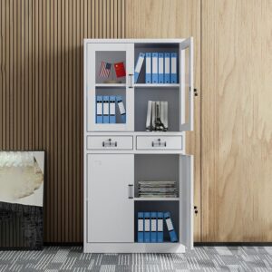metal filing and storage cabinet
