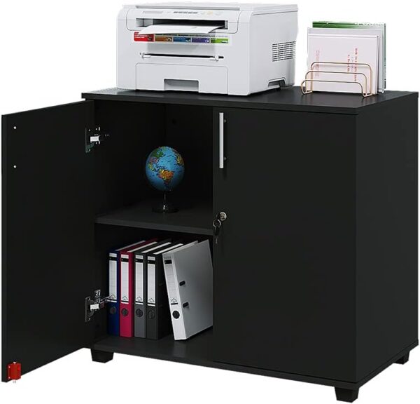 Modern 2-Door Wooden Cabinet