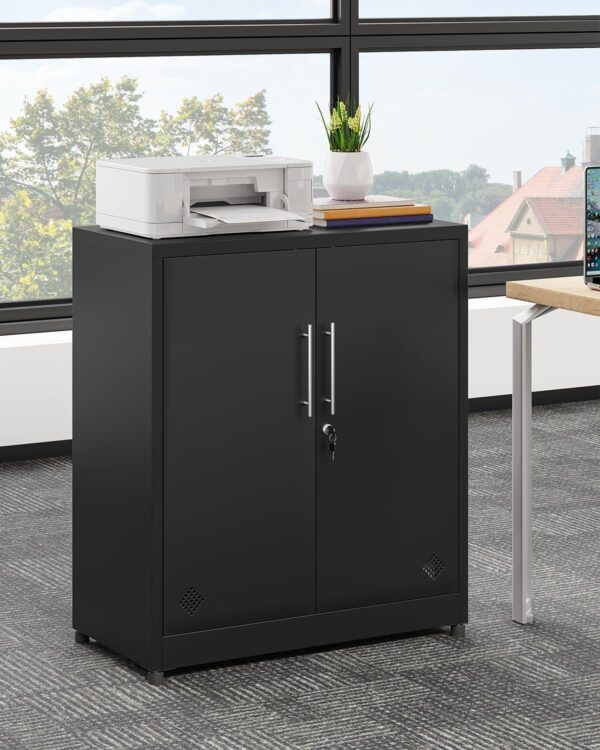 Modern 2-Door Wooden Cabinet