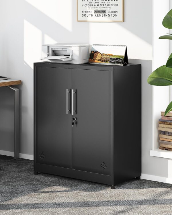 Modern 2-Door Wooden Cabinet